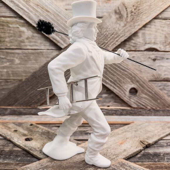 1996, Chimney Sweep of the Winter Silhouette Collection by Department 56, 9”H - Picture 1 of 8